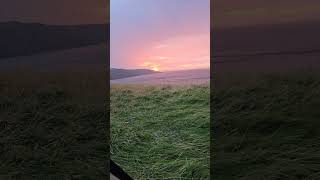 ST Abbs head stunning coastal wildcamp sunset [upl. by Woods]