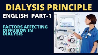 Dialysis principle in english [upl. by Ryon765]