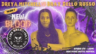 IWS New Blood volume 7 Dreya Mitchell vs Bray Dello Russo [upl. by Cummins734]