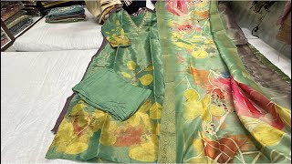 Chickpet Bangalore wholesale kurti sets amp co ord setsSingle saree courier available [upl. by Eidnarb]