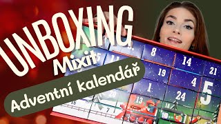 UNBOXING ADVENTNÍHO KALENDÁŘE MIXIT 2024 🎅🎄 [upl. by Andria]