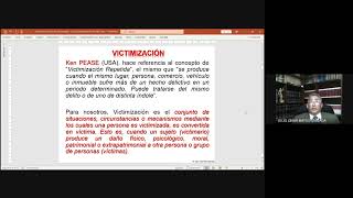 Ciclo Internacional de Victimología  quotVictimización Ultraterrestrequot [upl. by Lambart]