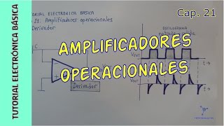 Amplificadores operacionales Cap 21 Tutorial Electrónica Básica [upl. by Ahtenak]