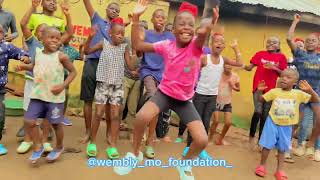 WEMBLY MO FOUNDATION  Afro Dance Jerusalem youtube subscribe jerusalema trend happy viral [upl. by Nnylf]