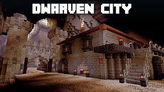 Dwarven Stables  A Minecraft Timelapse  Building Brazenthrone [upl. by Dempstor]