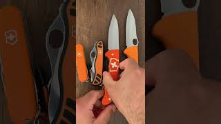 Victorinox hunter pro  hunter Alox  hunter XT amp Huntsman 🧡 swissarmyknife [upl. by Fabrin]