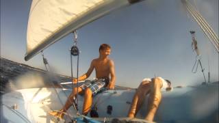 420 Sailing GoPro Hero [upl. by Rednaeel]