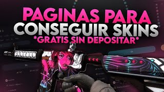 5 PÁGINAS para GANAR SKINS de CSGO GRATIS SIN DEPOSITAR  Skins GRATIS CS GO 2020 🔥 [upl. by Davidson]