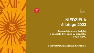 Transmisja LIVE mszy świętej z kościoła św Jana w Gdańsku [upl. by Nytnerb]