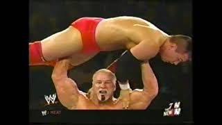 2003 06 01 Heat Scott Steiner with Stacy Keibler vs Lance Storm [upl. by Corbie]