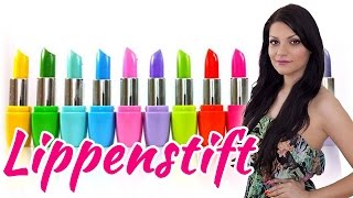 Selber LippenstiftLippgloss machen  DIY [upl. by Alym]