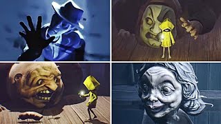 Little Nightmares 1 amp 2  All Death Scenes [upl. by Nero]