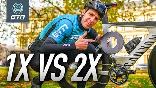 1x Vs 2x Cranksets Which Is More Efficient For Cycling [upl. by Juliana]