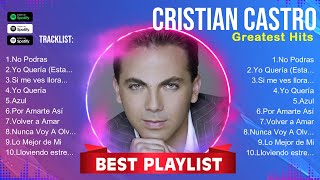 Cristian Castro MIX songs  Cristian Castro Playlist ☀️ Cristian Castro Greatest Hits [upl. by Merrel]