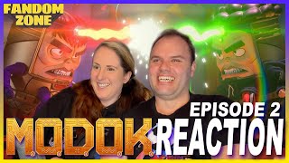 MODOK Episode 2 REACTION  1x2 quotThe MODOK That Time Forgotquot [upl. by Denice809]