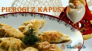 Pierogi z kapustą  TalerzPokustv [upl. by Grube]