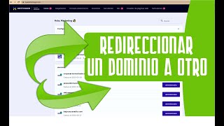 ✅ COMO REDIRECCIONAR UN DOMINIO DE UNA PÁGINA WEB [upl. by Adnuahs]