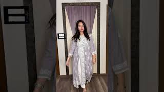 Party wear dresses online shopping angrakha Style kurti for ladies fashion shorts [upl. by Springer239]