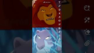 Mufasa vs Shere Khan remake [upl. by Ennoitna]