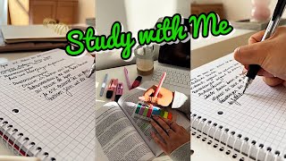 📚📑Study with Me ASMR  Study ASMR Cleaning Organizing  Writing ASMR  Notes ASMR  Stationary [upl. by Oigufer]