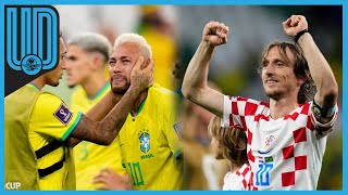 Croacia da la sorpresa al eliminar de Qatar 2022 a Brasil en penaltis [upl. by Cherilyn]