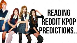 Reading Reddit KPOP Predictions [upl. by Learsiy]