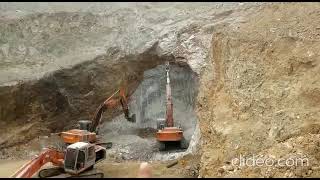 Fluorspar Mining Video by Five Star Mines Pakistan Fluorspar FluorsparMining FiveStarMines [upl. by Blatman]