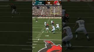 Za’Darius Smith with the push off and pass block subscribe gaming shorts viralvideo like [upl. by Hama]