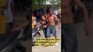 Le dan semejante bombazo a hombre sin respeto” [upl. by Origra]