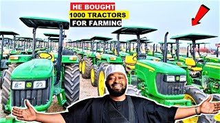 HE BOUGHT 1000 TRACTORS FOR MECHANIZED FARMING IN NIGER STATE NIGERIA WATCH [upl. by Enitnatsnoc]