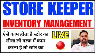 Storekeeper Work amp Jobs  Store Inventory  How to Work Storekeeper In Dubai Store arrange material [upl. by Keavy]