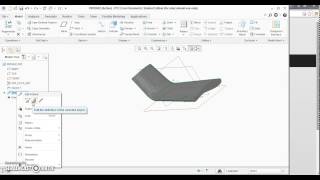 CAD design for winglet using pro engineer Creo [upl. by Rebah8]