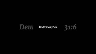 Deuteronomy 316 [upl. by Bovill]