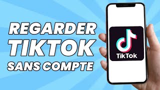 Comment Regarder TikTok Sans Compte [upl. by Alleuqcaj]