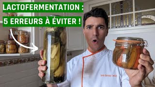 Lactofermentation  5 erreurs à éviter [upl. by Rhoda]