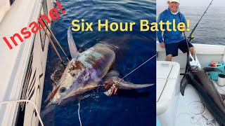 Insane Six Hour Swordfish Battle How To Make Your Own Swordfish Bait [upl. by Gan]