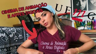 tudo sobre minha faculdade CINEMA DE ANIMAÇÃO E ARTES DIGITAIS  UFMG [upl. by Asehr]