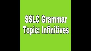 Infinitives  Finite and non finite verbs  English grammar [upl. by Sheryle]