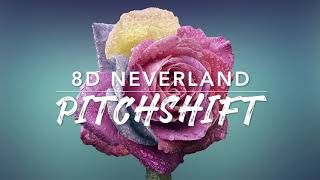 8D Neverland — Zendaya  PitchShift [upl. by Ecirp8]