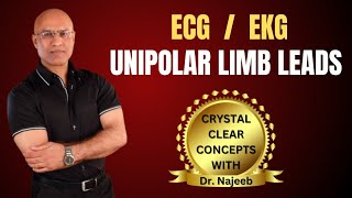 ECG  EKG  Unipolar Limb Leads  Electrocardiography  Cardiology [upl. by Aek]