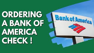 How Do I Order Checks From Bank Of America By Phone [upl. by Aldus315]