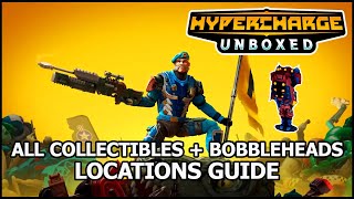 Hypercharge Unboxed All Collectibles  Bobbleheads Locations Guide [upl. by Otter]