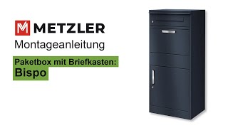 Metzler Paketbox Bispo amp Bispo 2 – Montageanleitung einfach erklärt [upl. by Hallock]