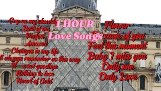 1 HOUR Love Songs By LoveMoon [upl. by Anayeek]