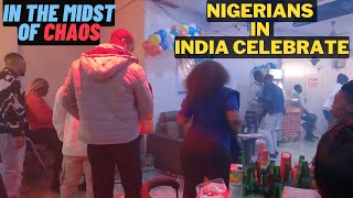 Nigerians Ceremonial Party in India Ep3 [upl. by Euqinoj]