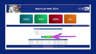 CADASTRO DA MATRÍCULA WEB  2024 [upl. by Kikelia]