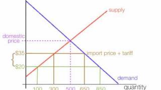 How to calculate the impact of import and export tariffs [upl. by Ayyidas]