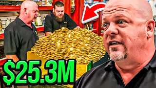 RARE EXPENSIVE COINS On Pawn Stars [upl. by Lletniuq331]