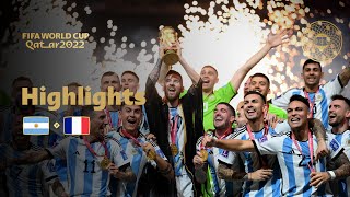 THE GREATEST FINAL EVER  Argentina v France  FIFA World Cup Qatar 2022 Highlights [upl. by Auqinahc67]