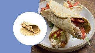 Koolhydraatarme Tortilla  Wraps met markreel  Protiplan [upl. by Brande]